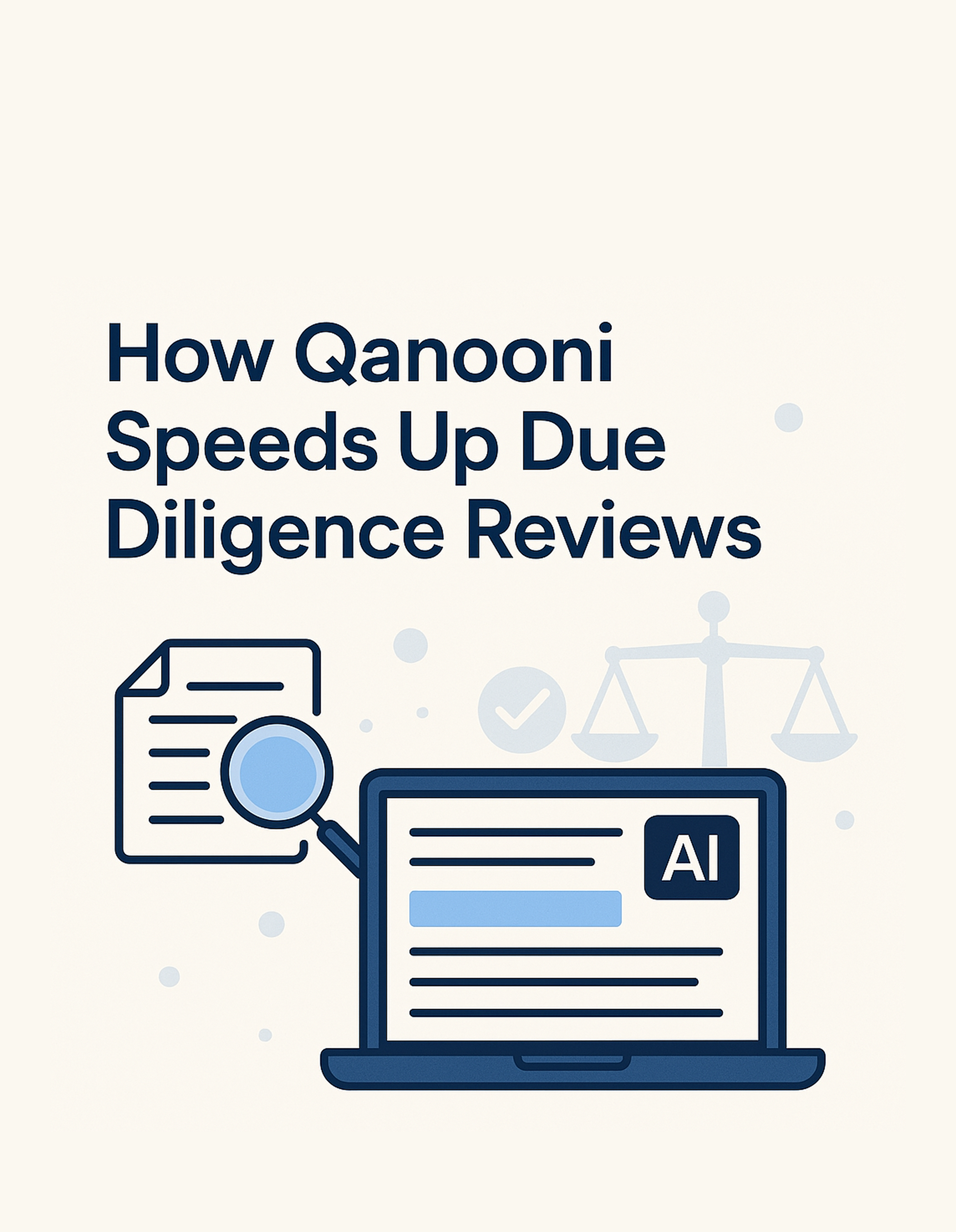 How Qanooni Speeds Up Due Diligence Reviews